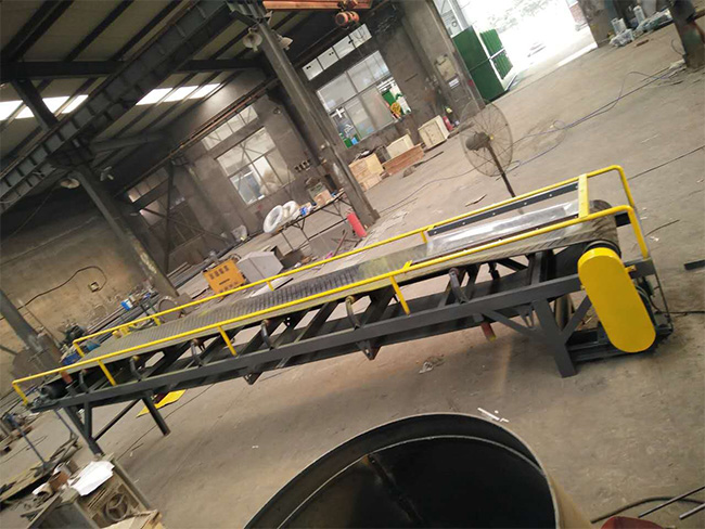 皮带输送机结构